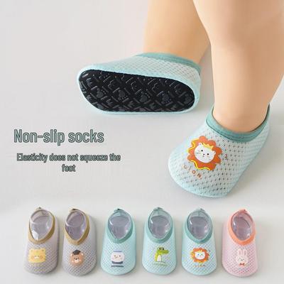 Soft Sole Non-Slip Toddler Indoor Shoes – Cute Baby Floor Socks for Summer