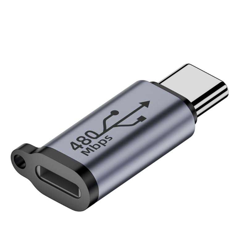 Type-C/Micro To iOS8Pin Conversion Adapter, iOS8pin To Type-C/Micro USB Converter Support Charging & Data Transfer