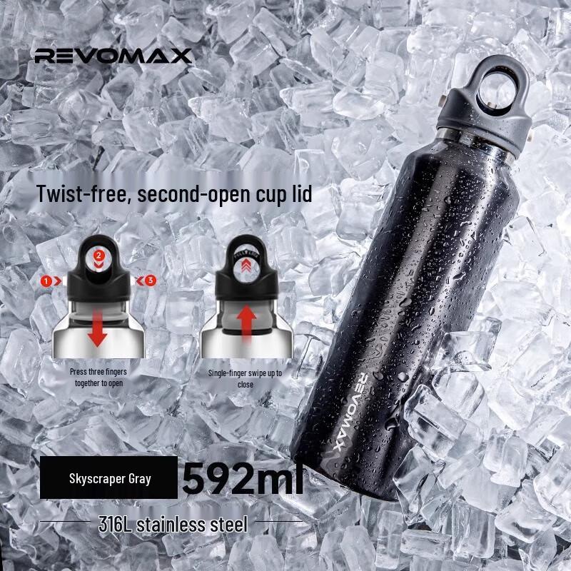 REVOMAX 20oz Threadless Insulated Tumbler