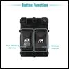 Power Window Switch Window Control Switch Fit for Chevrolet Monte Carlo 2000-2005 No.10284860 - Pack of 1 Durable Material