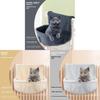 Pet Bed Hanging Style Plush Fabric Warm Cat Bed For Indoor And Outdoor Use