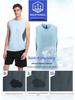 Men's Quick-Dry Sleeveless Basketball Top - Ice Silk Fitness Vest for Running and Training
