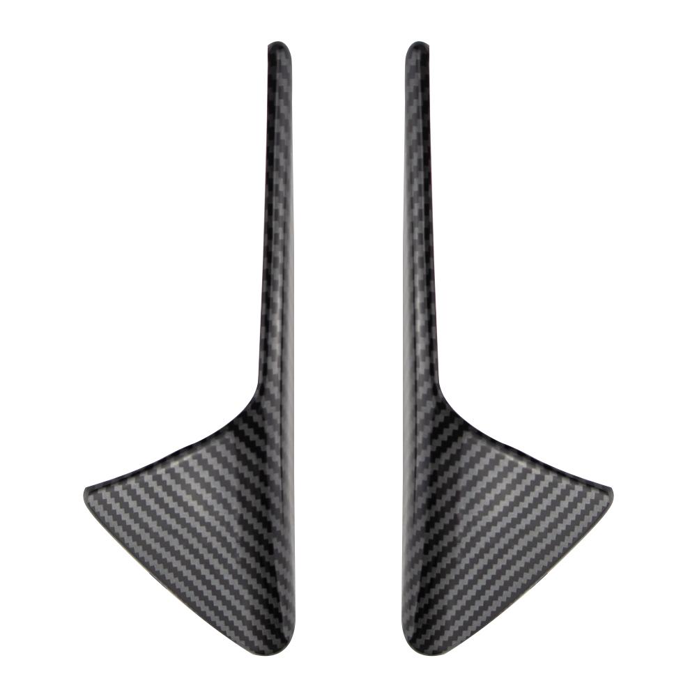 2pcs Car Side Camera Protective Cover for Tesla Model 3 Y ABS Carbon Fiber Turn Signal Cover Trim Decoration Accessories