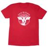 Men's Van Halen 1979 Tour (Back Print) Slim Fit T-shirt Medium Red