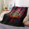 Football Club William II  Print Flannel Blanket, High quality Comfortable for All Seasons, Home Decor, Warmth and Comfort