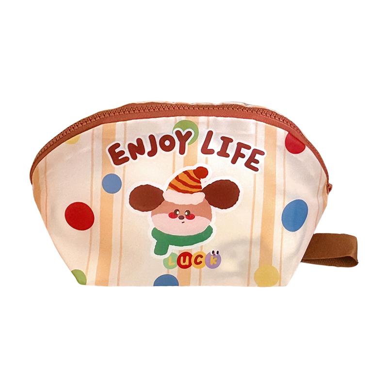 Cute Cartoon Pattern Cosmetic Bag Portable Travel Toiletry Bag Large Capacity Makeup Bag Storage Pouch For Girls Gift