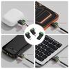 2PCS 5V3A Charging Adapters Type C to 2Pin Terminal Not Solder Set for Mobile Devices Household Appliances Lights