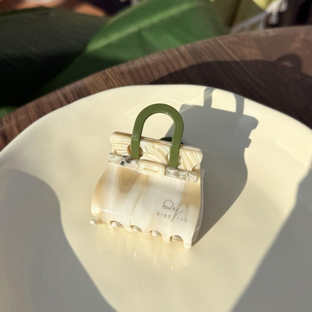 Elegant Square Hair Claw Korean Style Shark Clip Fashion Acetic Acid Hair Claw  Work