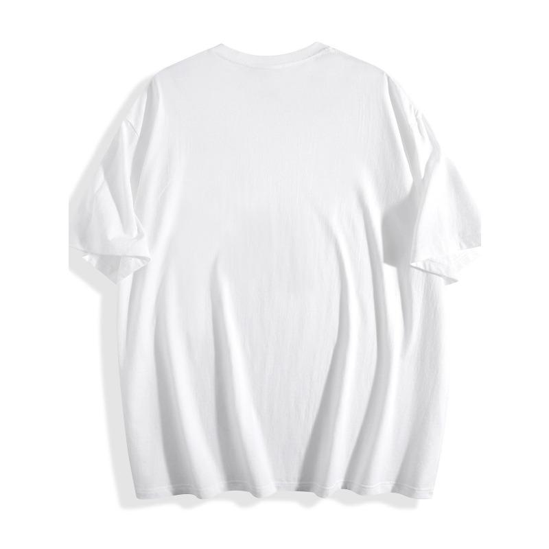 Europese maten Heren Grafisch T-shirt - Gothic Heavy Metal Geïnspireerd Wit T-shirt met Rood Tekstontwerp, Korte Mouw Ronde Hals Casual Shirt