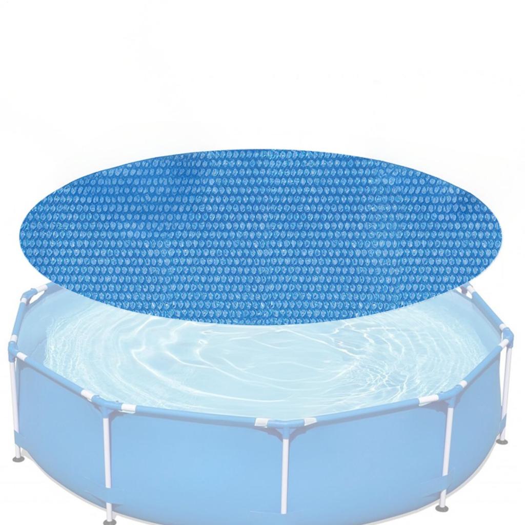 PE Film Round Solar Pool Cover for Swimming Pools Summer Waterproof Pool Tub Dustproof Covers Outdoor Garden Blanket Accessories