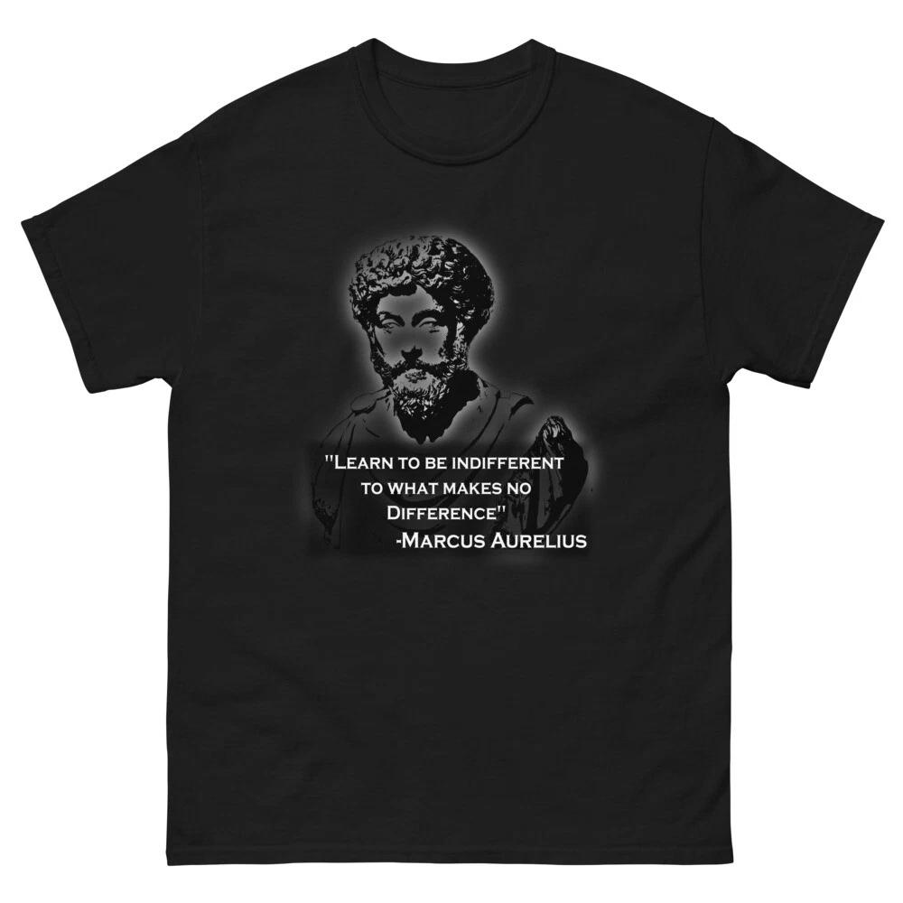 Stoicism Be Indifferent  s heavyweight tee 100