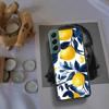 Mediterranes Zitronen Handyhülle Für Samsung Galaxy S22 S25 Ultra S21 S10 Plus S26 Edge S20 S23 S24 FE Cover Silikon Weich TPU