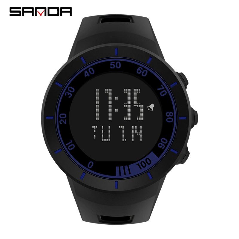 Sanda 9001 Men s Trendy Electronic Sports Mountaineering Watch