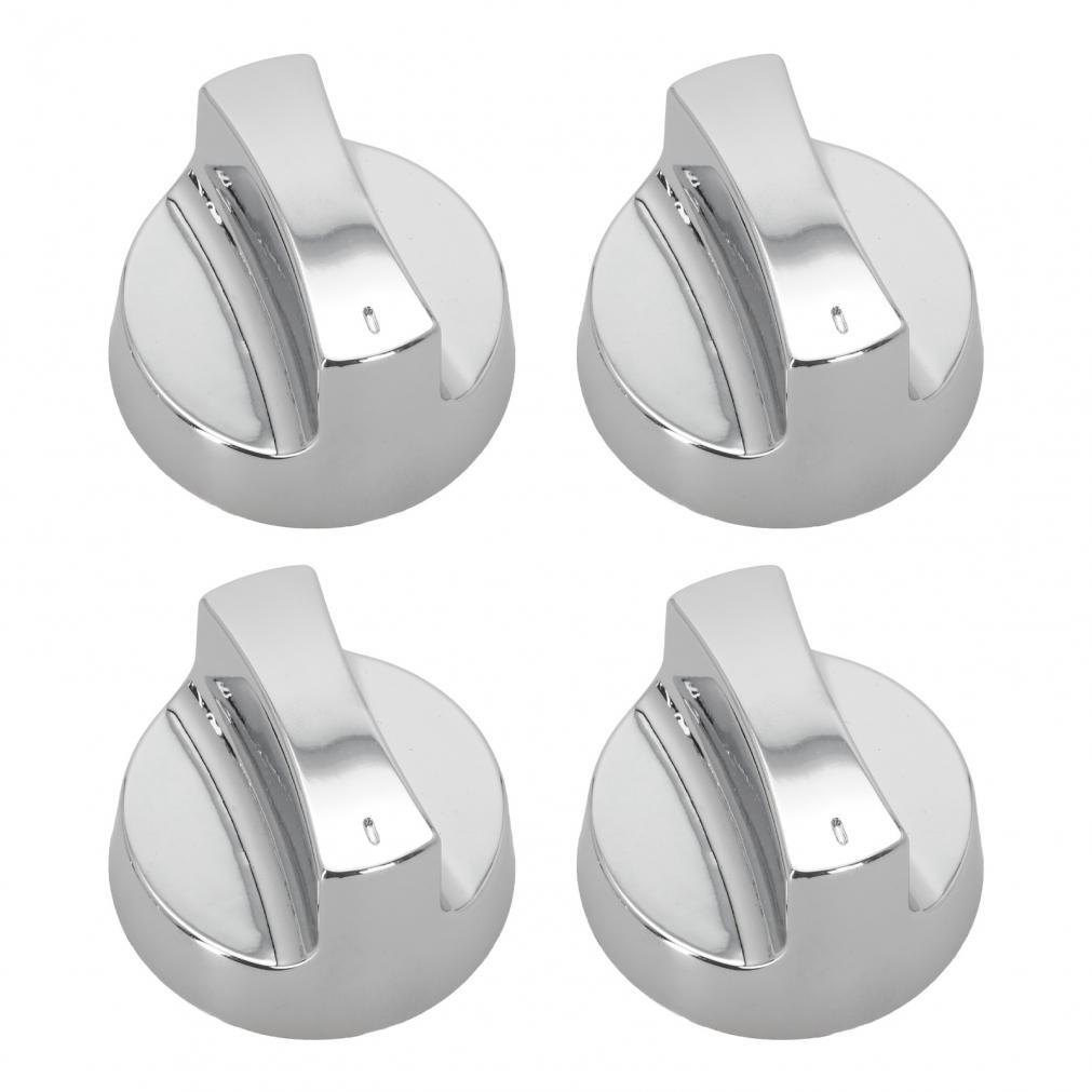 Manopole per griglia galvanizzate Confezione da 4 accessori di ricambio per griglie a gas