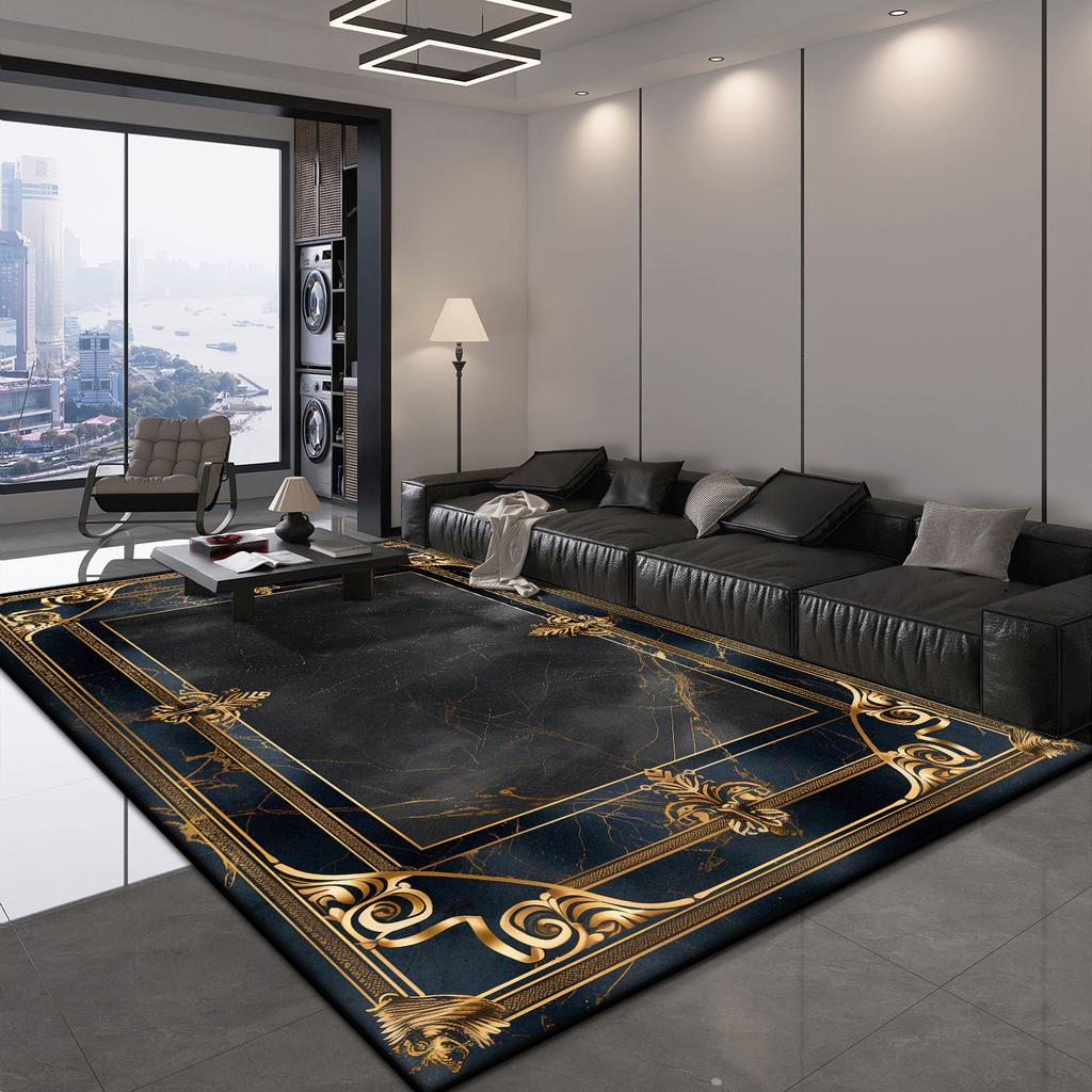 Nordischer Luxusteppich Wohnzimmerdekoration Lounge Kaffeetische Rutschfeste Große Teppiche 200x300 Faltbare Schlafzimmer Bettvorleger Weiche Matten