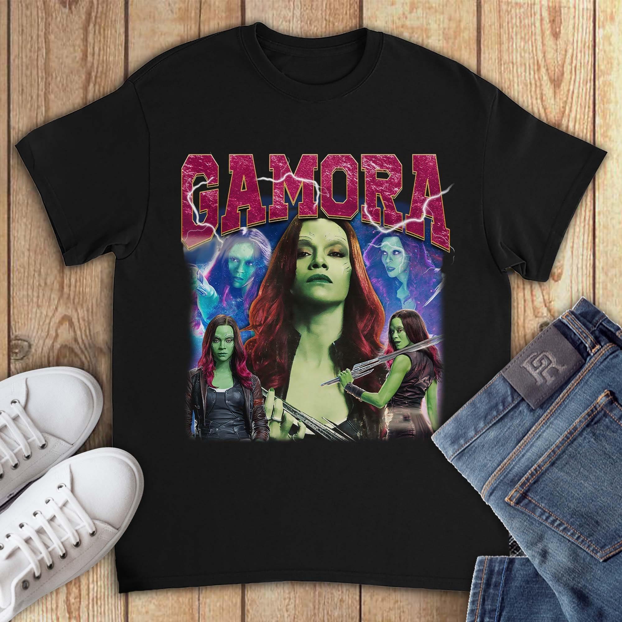 ZX Retro Gamora Guardians of The Galaxy TShirt Superhero Vintage Fan Unisex ONeck Tshirt Sweatshirt for Men Women Fashion Summer S