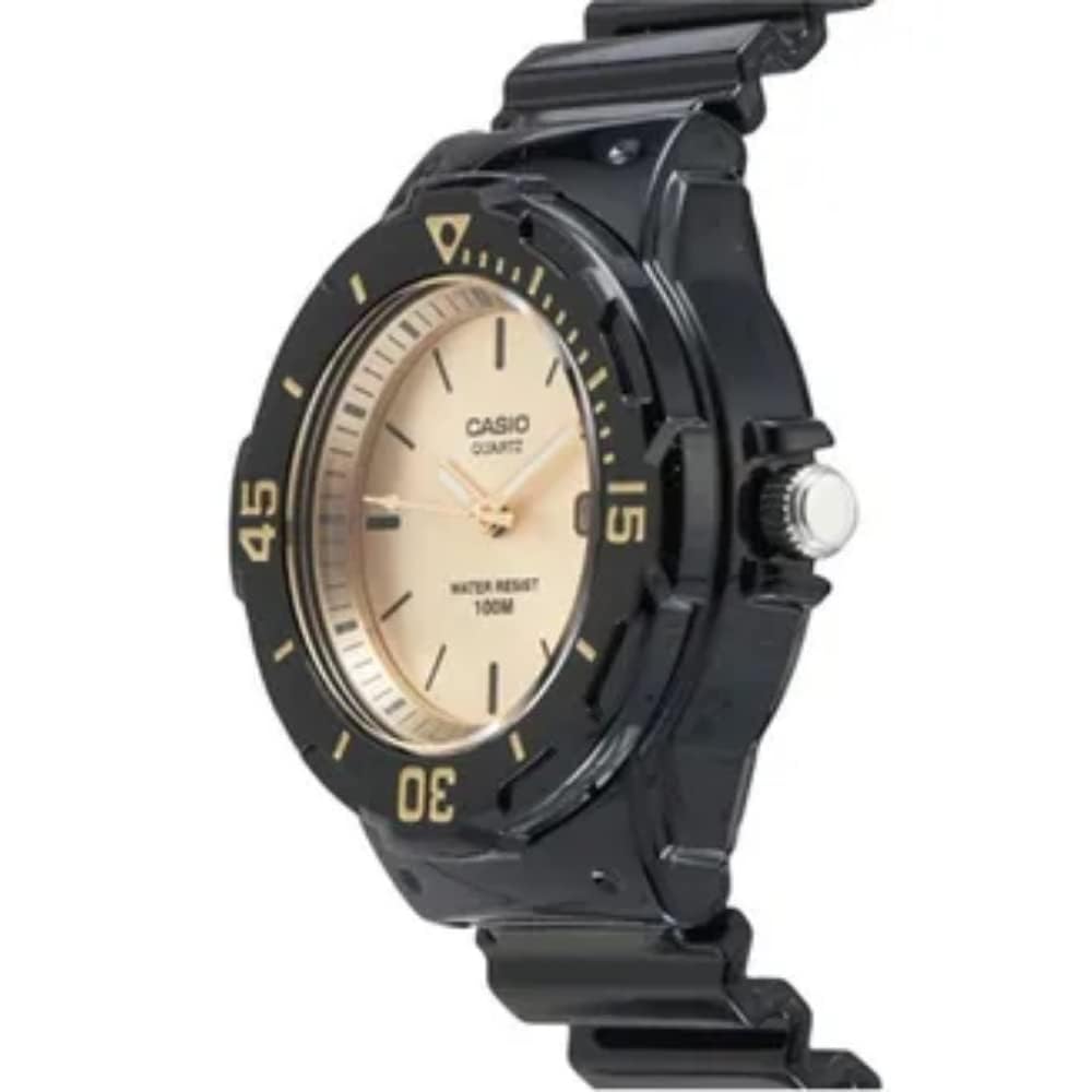 Casio CASIO Watch Quartz Gold Black Women's LRW-200H-9E