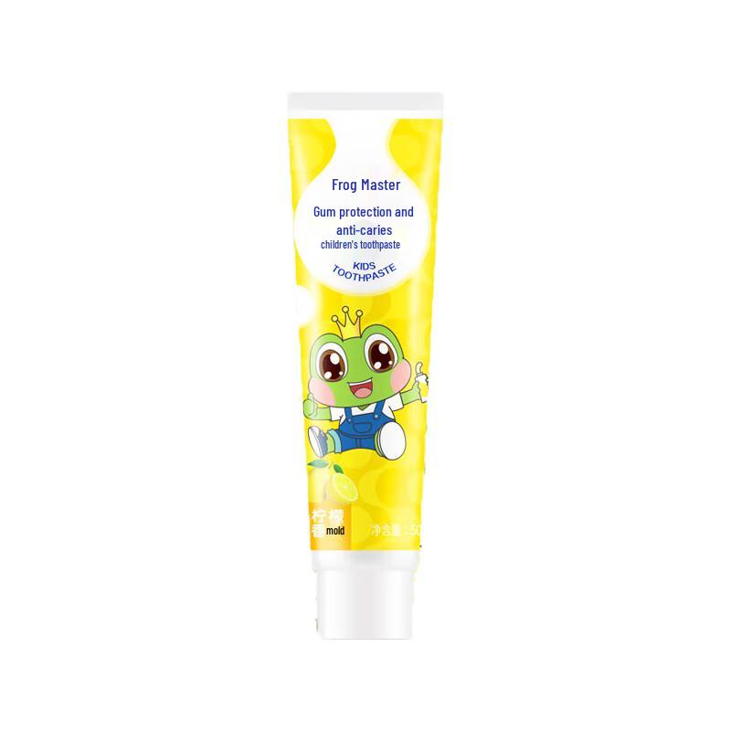 

Frog Prince Lemon Flavor Kids Toothpaste