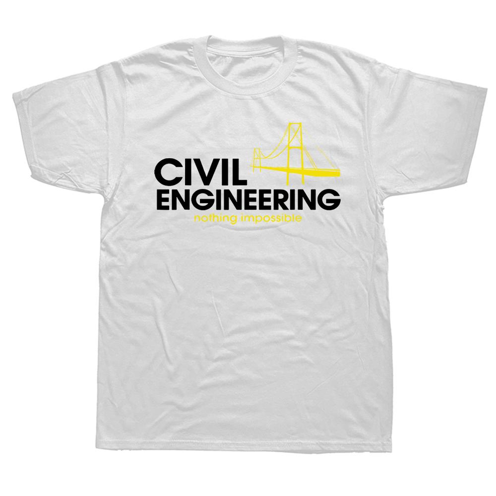 Funny Civil Engineer T Shirts Graphic Cotton Streetwear Short Sleeve ONeck Structural Engineering Students Gifts Tshirt Men