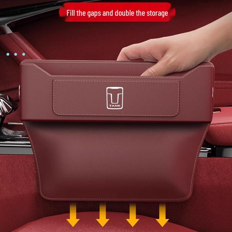 Boîte de rangement pour espace vide de siège auto - Organisateur d'intérieur de véhicule