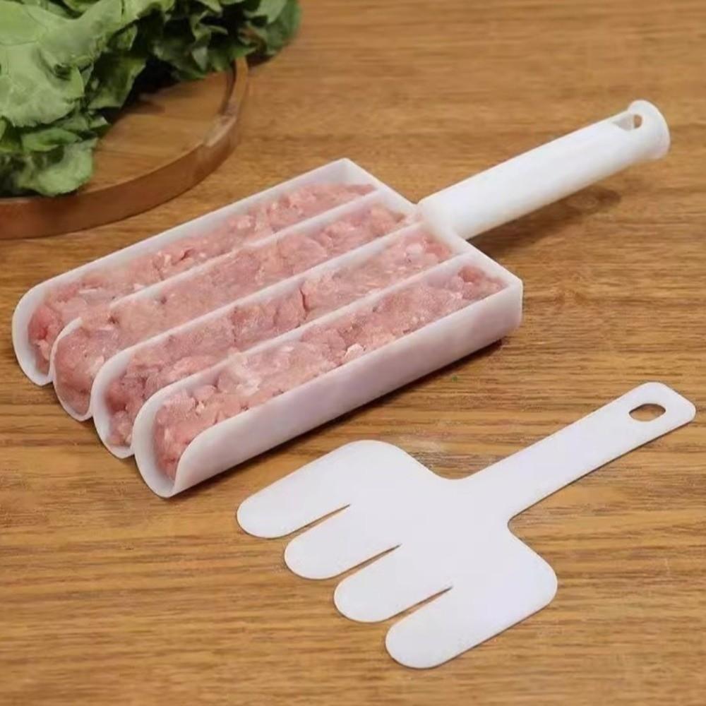 Squeeze Molding Meatball Molding Tool Spoon-Shaped Fish Ball Maker Meatball Maker Food Preparation