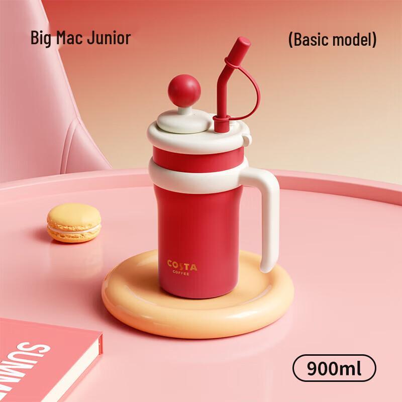 COSTA 900ml Large Capacity Insulated Straw Cup