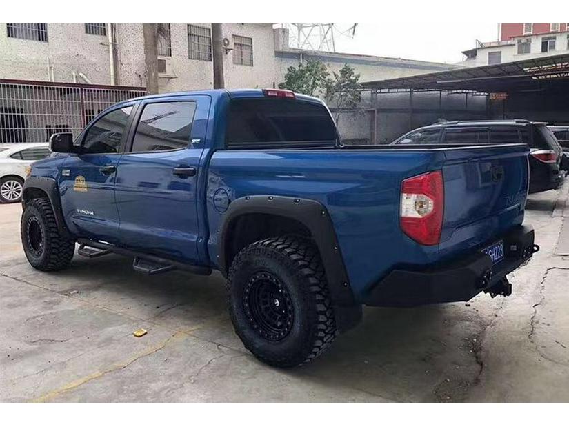 Rivet Wheel Arch Fender for 2014-2021 Toyota Tundra: Thickened and Widened Wheel Eyebrow Injection Molding