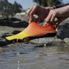 Soft Sole Aqua Shoes for Men Women Breathable Quick Dry Water Sneakers Elastic Slip-on Wading Footwear for Beach Walking Surfing