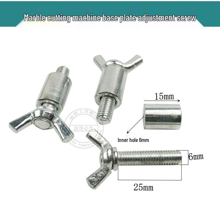 Electric Chainsaw Hex Nut and Screw Cap Set with Aluminum Pressure Plate