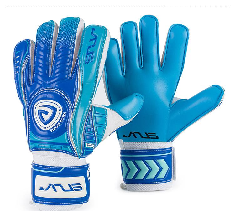 4mm Germany thicken latex pvc professional kids men goalkeeper gloves football 5 finger save guard keeper goalie soccer gloves