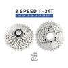 SUNSHINE MTB Cassette 8 Speed 8V K7 11 46 Mountain Bike 8s Freewheel Steel Flywheel Bicycle Sprockets Parts for M310 Tx35