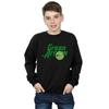 DC Comics Boys Green Arrow Text Logo Sweatshirt