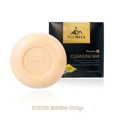 PlusCella Premium Cleansing Soap // Mildly Acidic Pore Cleansing Natural Soap Cleansing Bar 93g, 1 Piece