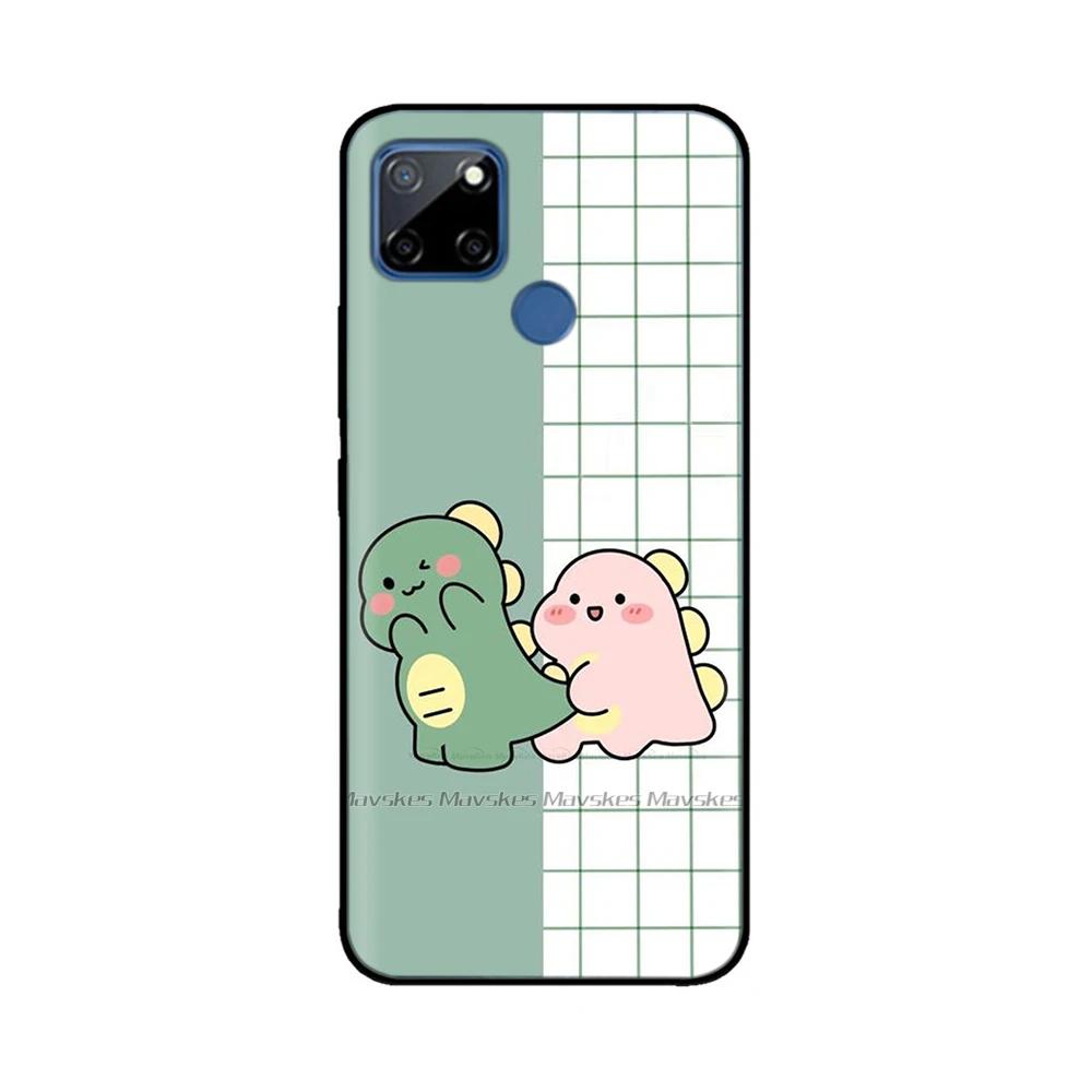 Case For Realme C12 C25 C25s Realme 7i Global Case Cute Soft Silicone TPU Back Cover Realme7i RMX2193 Protective Coque Fundas