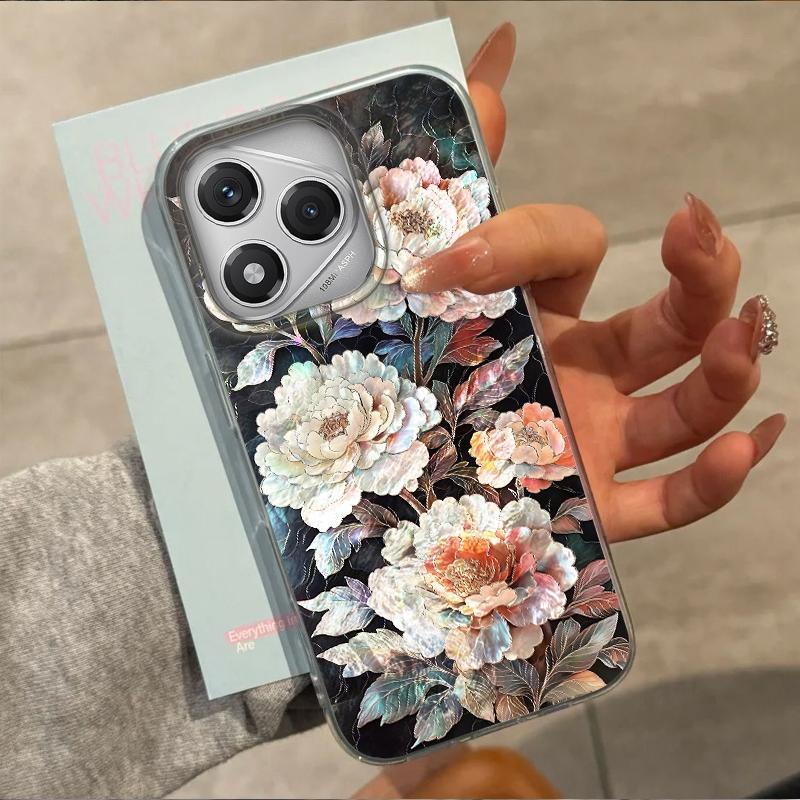 Luxury Flower Girls Women Phone Case For Honor 400 Pro X9c Magic7 Magic6 200 Lite Smart X9a X8a X8b X8c X7c X7b X8 Fundas Cover