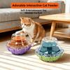 Chew Resistant Dog Leakage Food Toys Treat Dispensing Ball Cat Tumbler Feeder Training