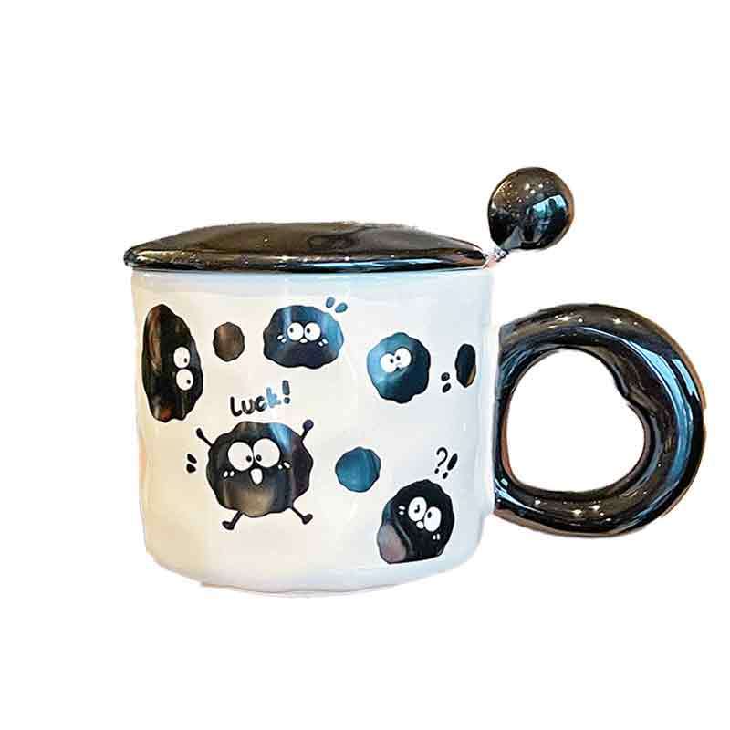 Teacher's Day Gift for Teachers Men's Souvenir Cute Ceramic Mug with Lid Water Cup Practical Cup Coffee Cup