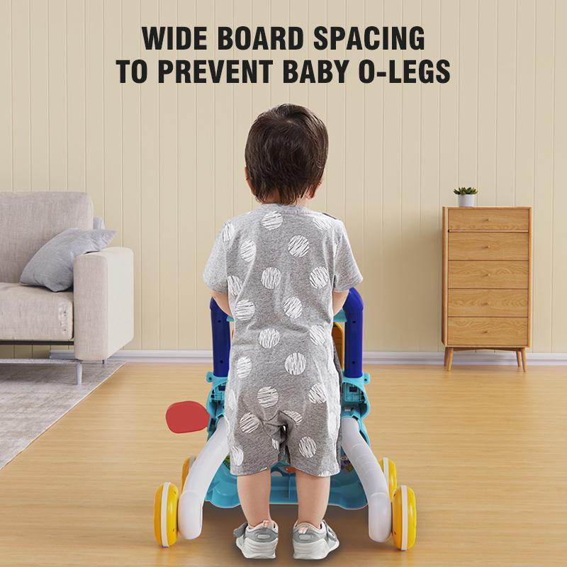 Children's Stroller Walking Car Baby Push Cart Dolly with Music Push Walking for Toddler Activities Baby Toy 0-12 6 Months