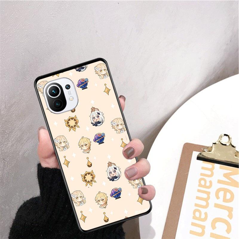 

Genshin Impact Phone Case for Xiaomi Mi 10T 11T 11 Pro 10 10T 11 lite 11Ultra Note10 lite Poco X3 Pro Poco F3 Xiaomi Poco F3