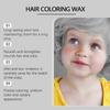 Wiieey Gray Children's Color Hair Cream Plant Extract Maintenance Diy Color Hair Care Color Beauty Pomade