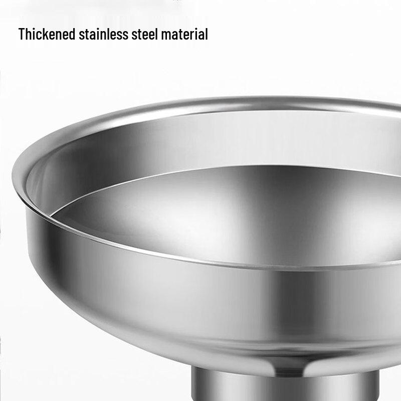 HPMILY Stainless Steel Wide Mouth Funnel Set
