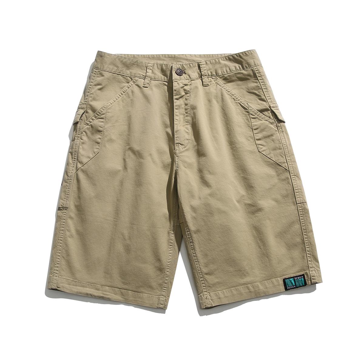 

Workwear Shorts Men s Summer Casual Five Quarter Pants Pure Cotton Loose Multi Pocket Versatile Pants 28
