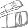 Hight-quality Car Exterior Chrome Tail Lamp Cover Trim For Nissan X-Trail XTrail 2002 2003 2004 2005 2006 2007 Cars Accessories