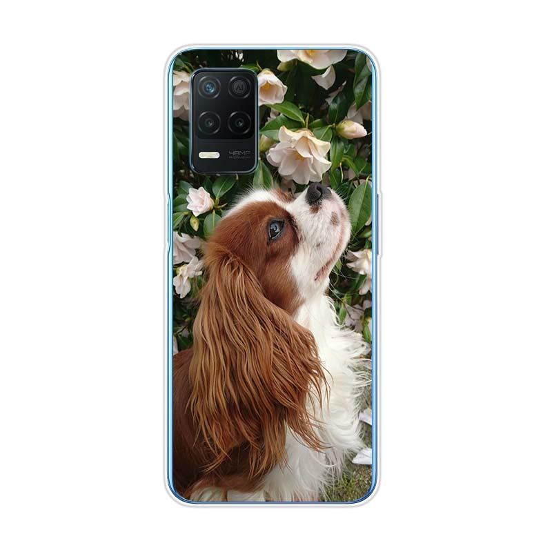 Flower Animal Tiger For Realme 8 8i V3 V5 GT Neo Flash Edition Explorer Master Neo2 Narzo 30 50i 50A C21Y Phone Case