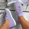 New Women's Casual Shoes Fashion Flat Shoes Breathable Shoes Sports Running Shoes Sneaker Plus Size