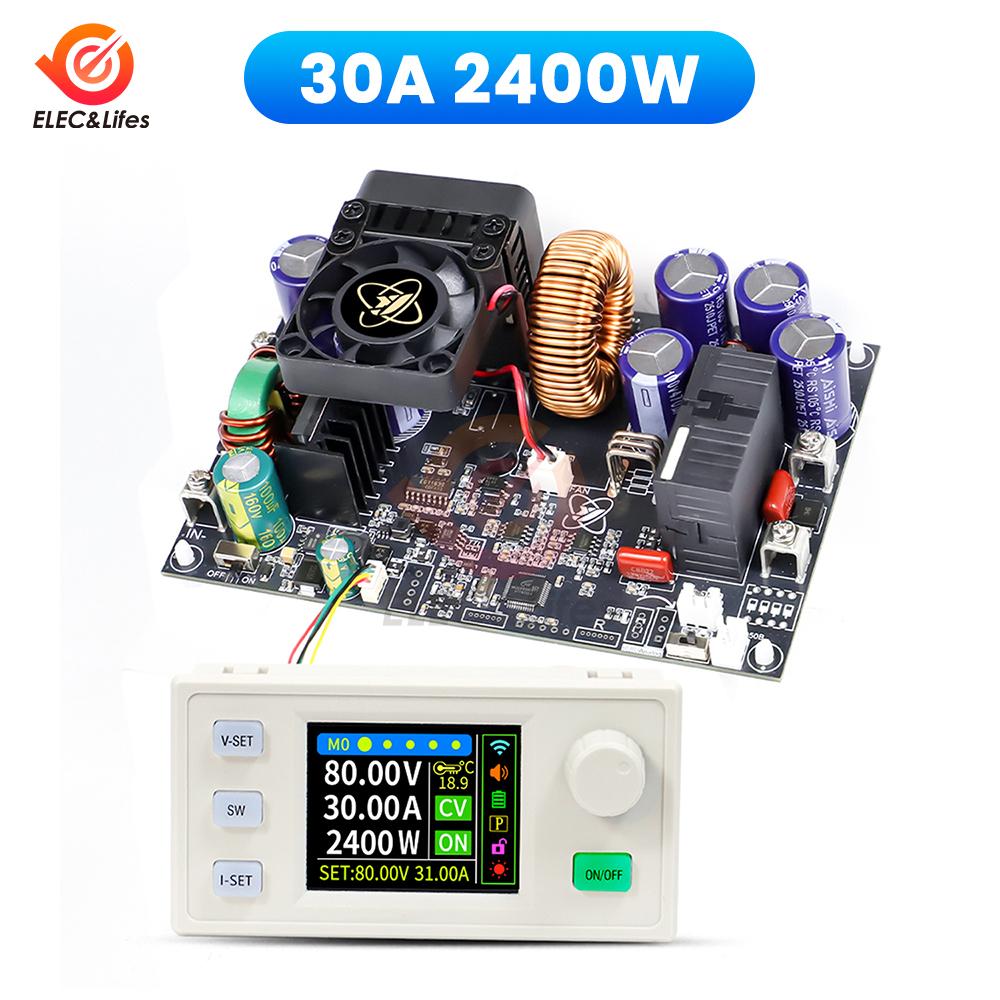 Industrial DC-DC Buck Module 11-111V 1711W 11-91V 1111W 11A Adjustable Step-Down Power Supply Module With Smart PWM Cooling