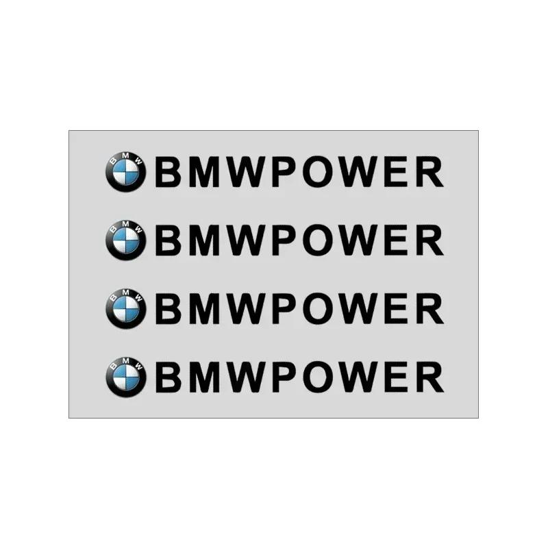 

4P/Set Car Door Sticker Scratches Resistant Cover Auto Handle Stickers Emblem For BMW X1 X3 X4 X5 F15 X6 F16 G30 7 Series чёрный