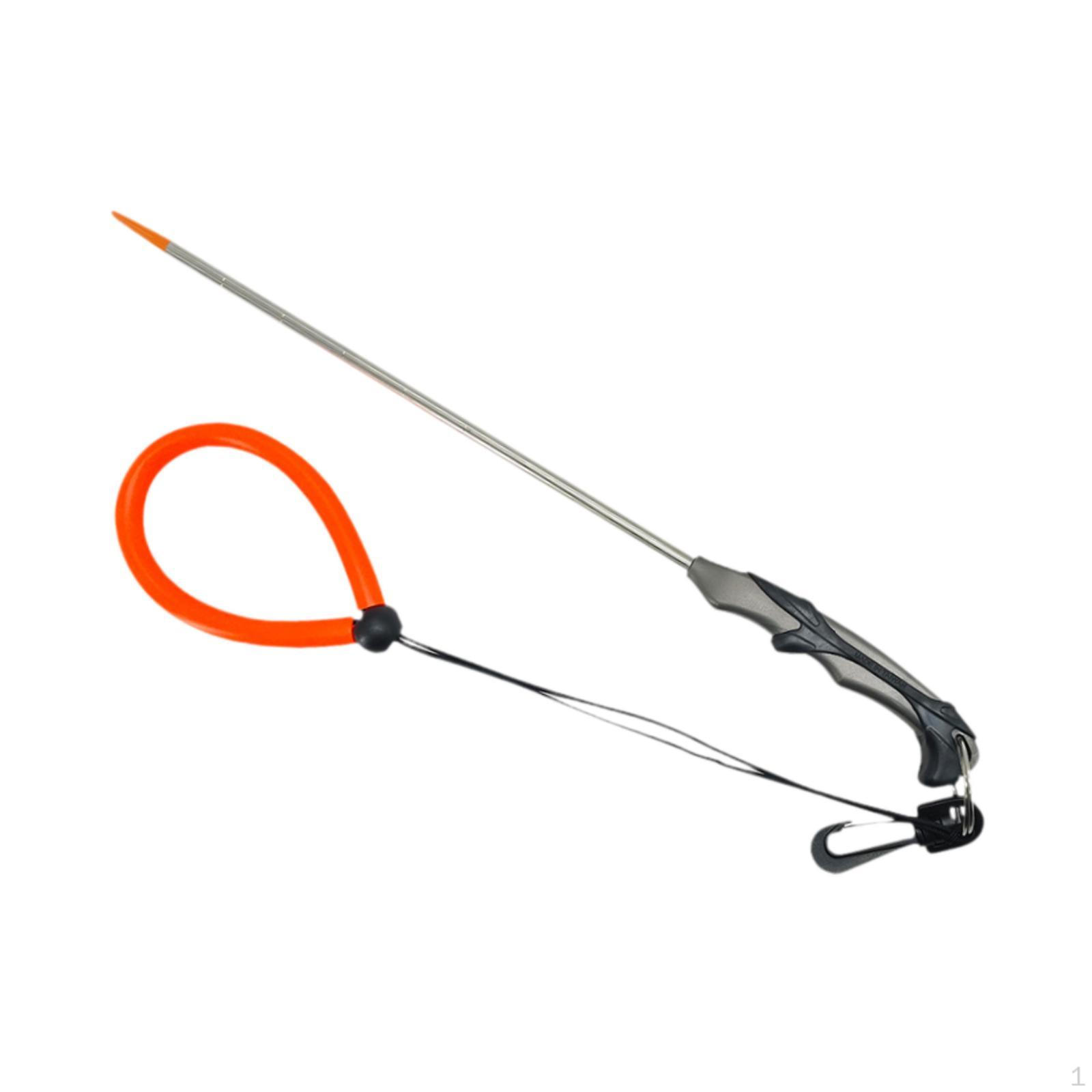 

Регулируемый удилище для дайвинга из нержавеющей стали для подводного плавания и ловли омаров серый