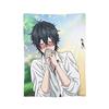 Yarichin Club Ayato Yuri Printed Blanket For Men Women Super Soft Cozy Throw Blankets for Sofa 50x60 Inches Multiple Sizes