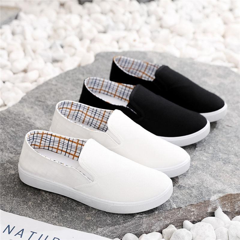 Light Casual Slip On Canvas Shoes for Women Spring Autumn Woman Footwear Offers New In Trends 2025 High Quality Vulcanized Shoe